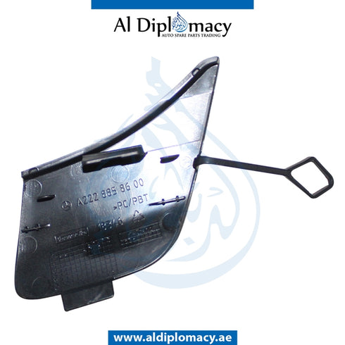 Front BUMPER TOWING HOOK COVER for Mercedes-Benz S Class W222 (2014-2020) models