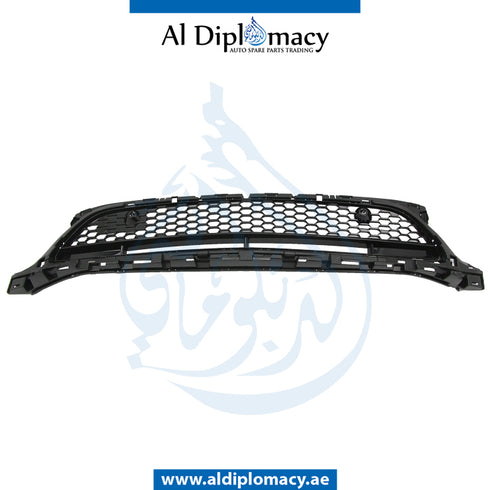 Front Lower BUMPER Grille, CENTER for Mercedes-Benz S Class W223 (2020-2023) models, Part Number A2238852001