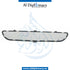 Front Lower BUMPER Grille, CENTER for Mercedes-Benz SL Class W230 (2002-2011) models