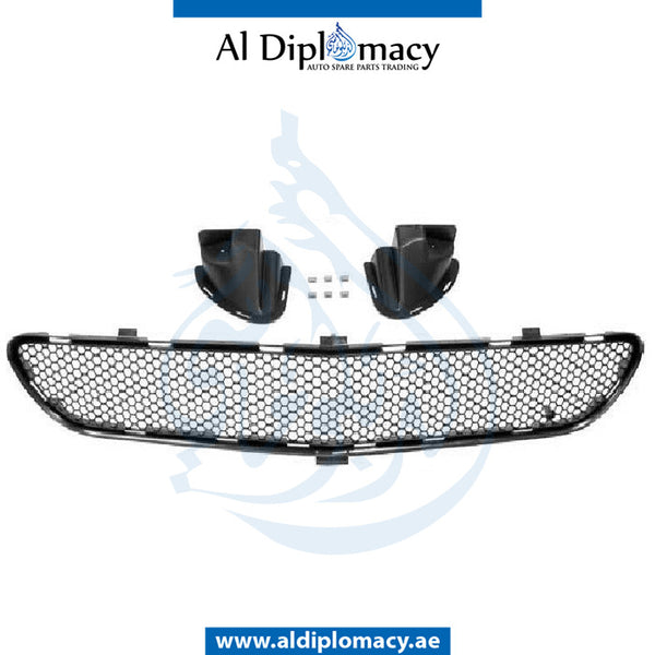 Front Lower BUMPER Grille, CENTER for Mercedes-Benz SL Class W230 (2002-2011) models, Part Number A2308852153