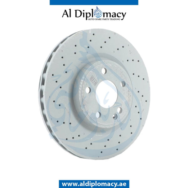 Front BRAKE DISC for Mercedes-Benz CLA Class W117 (2013-2022) models, Part Number A2464212712