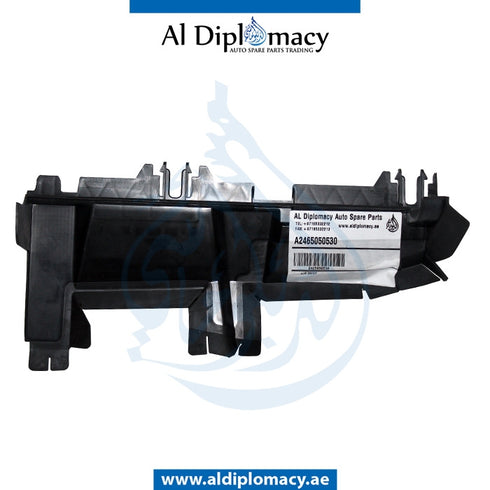 Left Upper RADIATOR AIR DUCT for Mercedes-Benz CLA Class W117 (2013-2022) models, Part Number A2465050530