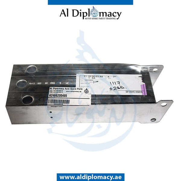 Front Left BUMPER SUPPORT ABSORBER for Mercedes-Benz CLA Class W117 (2013-2022) models, Part Number A2466200495