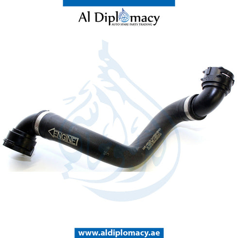 Right RADIATOR COOLANT HOSE for Mercedes-Benz GLC Class W213 (2017-2023) models, Part Number A2535019382