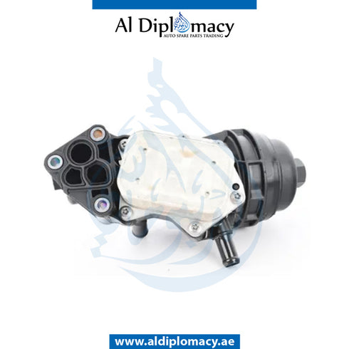 ENGINE OIL Cooler, WITH OIL FILTER HOUSING for Mercedes-Benz CLA Class H247 (2013-2022) models