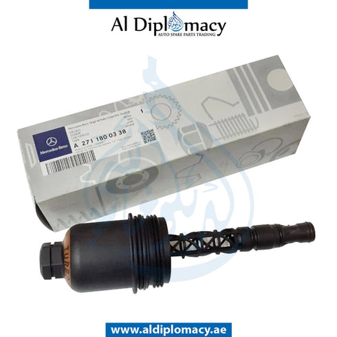 ENGINE OIL FILTER HOUSING CAP for Mercedes-Benz SLK Class W172 (2011-2020) models