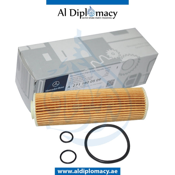 ENGINE OIL FILTER for Mercedes-Benz SLK Class W172 (2011-2020) models, Part Number A2711800509