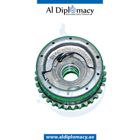 Left CAMSHAFT Adjuster, INTAKE for Mercedes-Benz SLK Class C292 (2015-2020) models, Part Number A2760503600