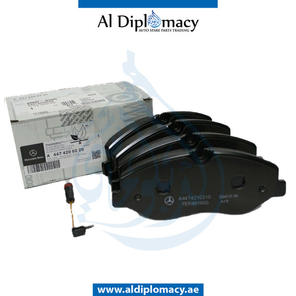 Front BRAKE PAD for Mercedes-Benz VITO W447 (2014-2020) models, Part Number A4474200220