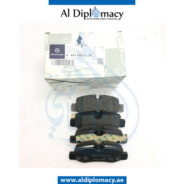 Rear BRAKE PAD for Mercedes-Benz VITO W447 (2014-2020) models, Part Number A4474200320