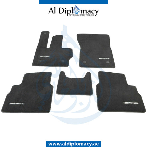 FLOOR MATS KIT for Mercedes-Benz G Class W463 (1992-2022) models, Part Number A4636849100 9F87
