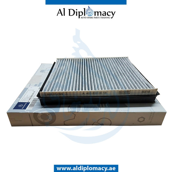 A/C FILTER for Mercedes-Benz G Class W463 (1992-2022) models, Part Number A4638300018