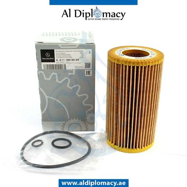 ENGINE OIL FILTER for Mercedes-Benz M Class C209 (2002-2010) models, Part Number A6111800009