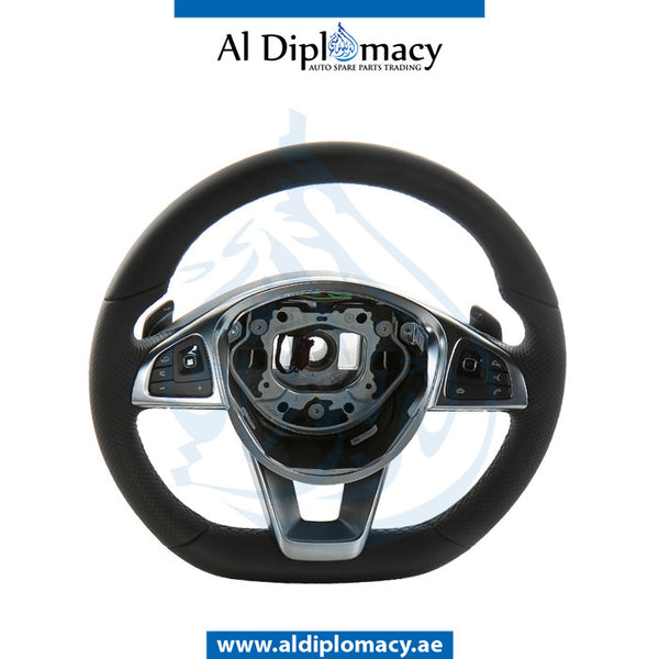 STEERING Wheel, BLACK for Mercedes-Benz E Class W213 (2017-2023) models, Part Number ATC-0004607601 9E38