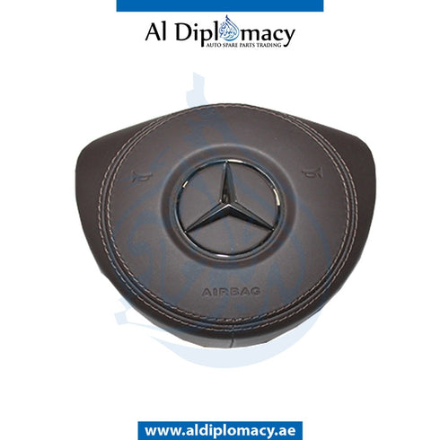 STEERING WHEEL Airbag, BROWN for Mercedes-Benz CLS Class W218 (2011-2018) models, Part Number ATC-0008601602-BR