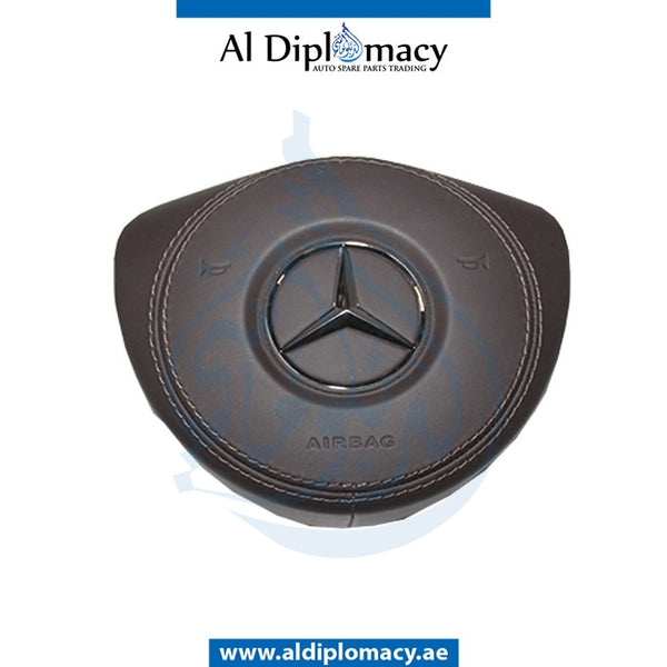 STEERING WHEEL Airbag, BROWN for Mercedes-Benz CLS Class W218 (2011-2018) models, Part Number ATC-0008601602-BR