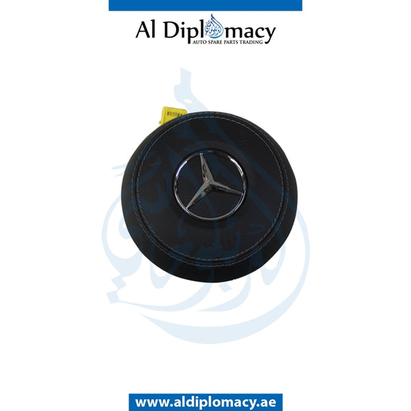STEERING WHEEL Airbag, GRAY for Mercedes-Benz S Class C217 (2015-2021) models, Part Number ATC-0008603102 7J20