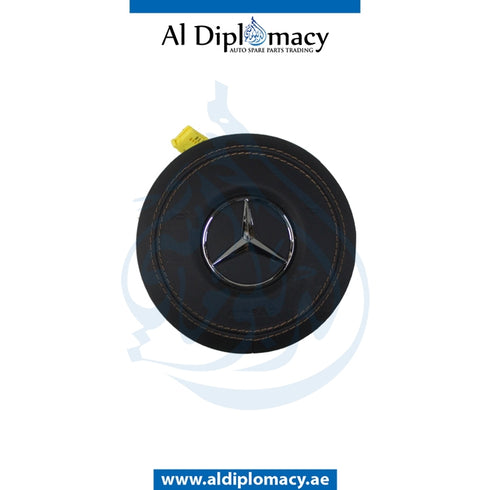 STEERING WHEEL Airbag, NUT BROWN for Mercedes-Benz S Class W222 (2014-2020) models, Part Number ATC-0008603102 8S17