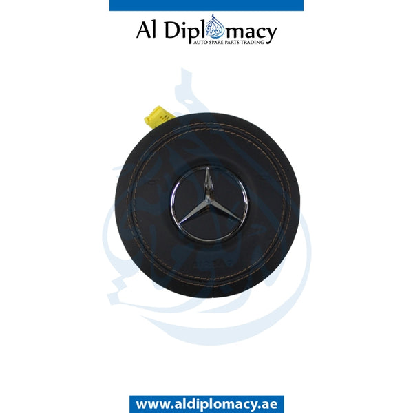 STEERING WHEEL Airbag, NUT BROWN for Mercedes-Benz S Class W222 (2014-2020) models, Part Number ATC-0008603102 8S17