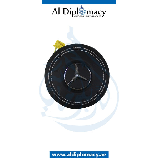 STEERING WHEEL Airbag, DESIGNO PORCELAIN for Mercedes-Benz S Class W222 (2014-2020) models, Part Number ATC-0008608600 1X07