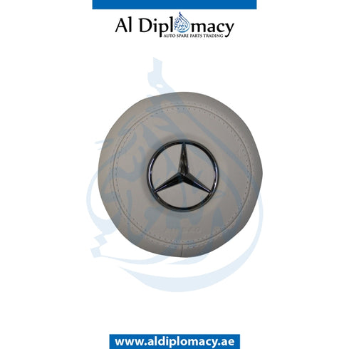 STEERING WHEEL Airbag, SILKY BIEGE for Mercedes-Benz S Class C217 (2015-2021) models, Part Number ATC-0008608600 8R85