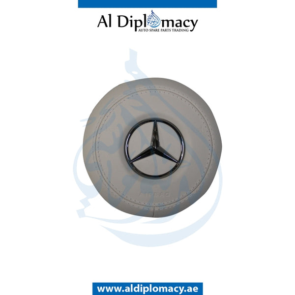 STEERING WHEEL Airbag, SILKY BIEGE for Mercedes-Benz S Class C217 (2015-2021) models, Part Number ATC-0008608600 8R85