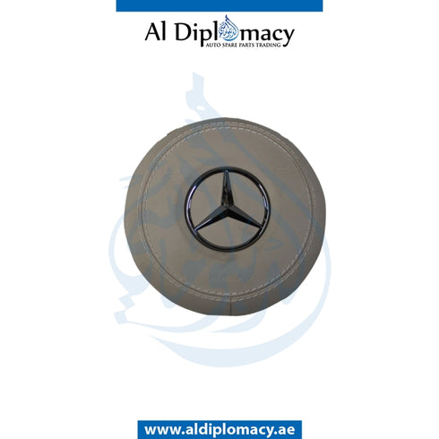 STEERING WHEEL Airbag, SILKY BEIGE for Mercedes-Benz S Class W222 (2014-2020) models, Part Number ATC-0008608700 8R85