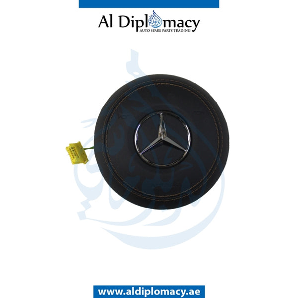 STEERING WHEEL Airbag, NUT BROWN for Mercedes-Benz S Class W222 (2014-2020) models, Part Number ATC-0008608700 8S17