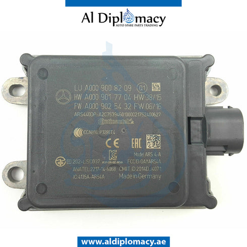 RADAR SENSOR for Mercedes-Benz S Class W213 (2017-2023) models, Part Number ATC-0009008209