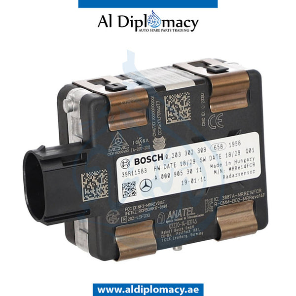 RADAR SENSOR for Mercedes-Benz A Class W167 (2019-2023) models, Part Number ATC-0009058913