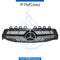 SHOW Grille, DIAMOND Style, WITH Camera, BLACK for Mercedes-Benz CLA Class W118 (2019) models, Part Number ATC-1188880200-BK