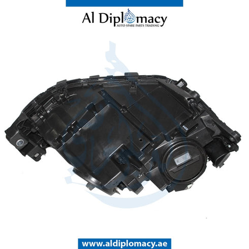 Left Headlight, Normal, USA Type, EMPTY for Mercedes-Benz GL Class X166 (2013-2019) models, Part Number ATC-1668202100
