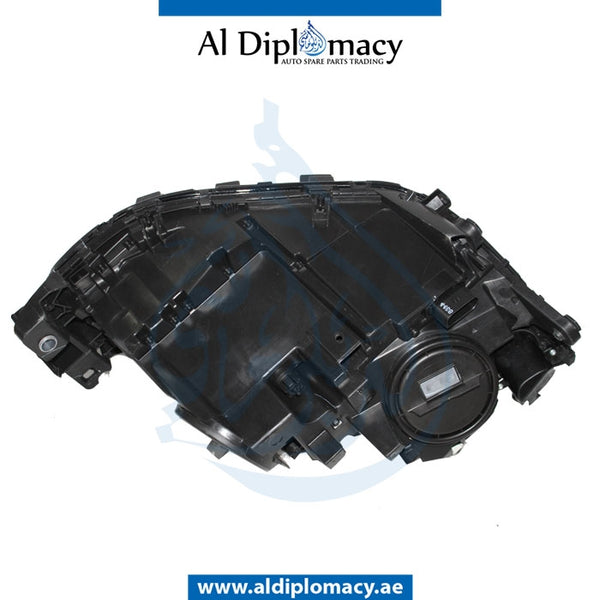 Left Headlight, Normal, USA Type, EMPTY for Mercedes-Benz GL Class X166 (2013-2019) models, Part Number ATC-1668202100