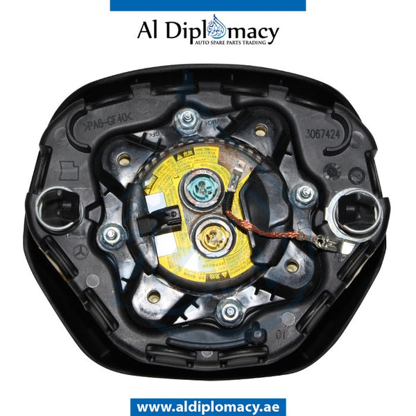 STEERING WHEEL Airbag, BLACK for Mercedes-Benz G Class W166 (2011-2019) models, Part Number ATC-1668600002-BK