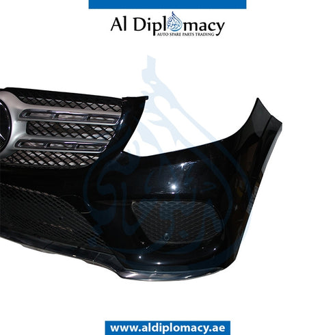 Front Bumper, WITH SENSOR Hole, Amg, COMPLETE for Mercedes-Benz GL Class X166 (2013-2019) models