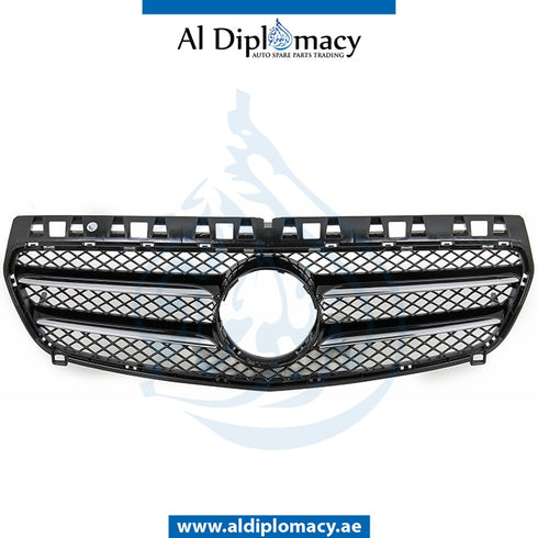 SHOW Grille, BLACK for Mercedes-Benz A Class W176 (2012-2018) models, Part Number ATC-1768800283 9040
