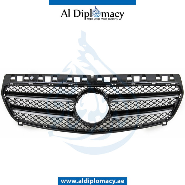 SHOW Grille, BLACK for Mercedes-Benz A Class W176 (2012-2018) models, Part Number ATC-1768800283 9040