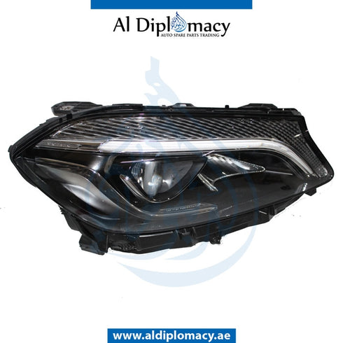 Right Headlight, STATIC Led, EMPTY for Mercedes-Benz A Class W176 (2012-2018) models, Part Number ATC-1769066000