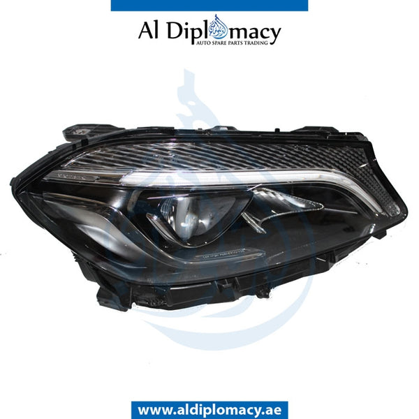 Right Headlight, STATIC Led, EMPTY for Mercedes-Benz A Class W176 (2012-2018) models, Part Number ATC-1769066000