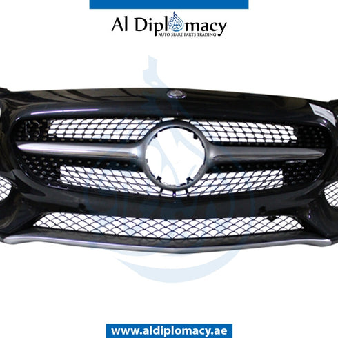 Front Bumper, WITH SENSOR Hole, COMPLETE for Mercedes-Benz AMG GT C190 (2015) models