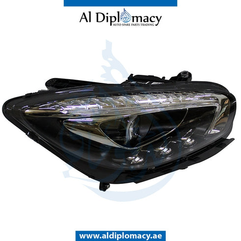 Right Headlight, STATIC Led, EMPTY for Mercedes-Benz AMG GT C190 (2015) models, Part Number ATC-1909064400