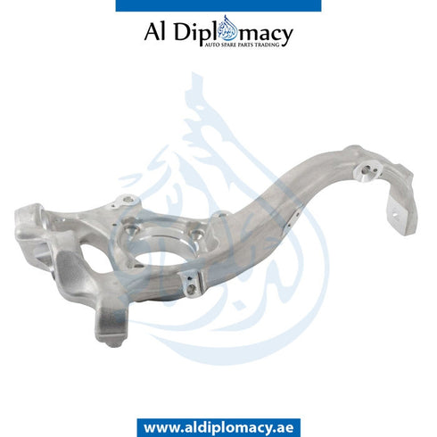 Front Left STEERING Knuckle, EMPTY for Mercedes-Benz C Class W205 (2015-2021) models, Part Number ATC-2053322700