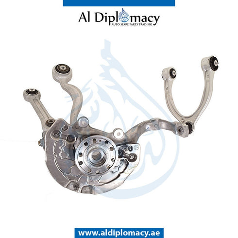 Front Right STEERING Knuckle, COMPLETE for Mercedes-Benz C Class W205 (2015-2021) models, Part Number ATC-2053322800-CO