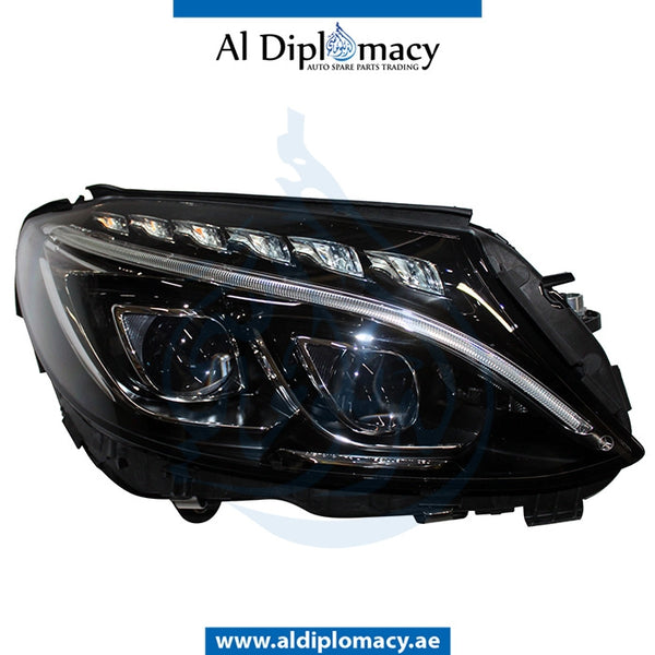 Right Headlight, DYNAMIC LED for Mercedes-Benz C Class W205 (2015-2021) models, Part Number ATC-2058203061
