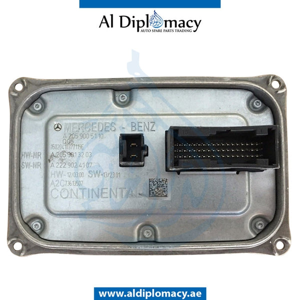 LED HEADLIGHT CONTROL UNIT for Mercedes-Benz C Class W205 (2015-2021) models, Part Number ATC-2059005110