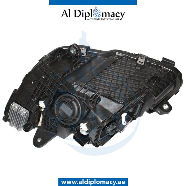 Right Headlight, STATIC Led, EMPTY for Mercedes-Benz C Class W205 (2015-2021) models, Part Number ATC-2059065504