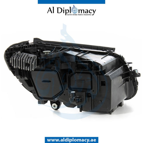 Left Headlight, STATIC Led, COMPLETE for Mercedes-Benz C Class W205 (2015-2021) models