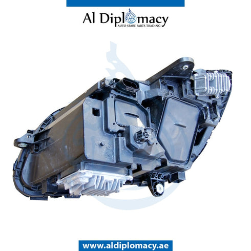 Right Headlight, STATIC Led, COMPLETE for Mercedes-Benz C Class W205 (2015-2021) models