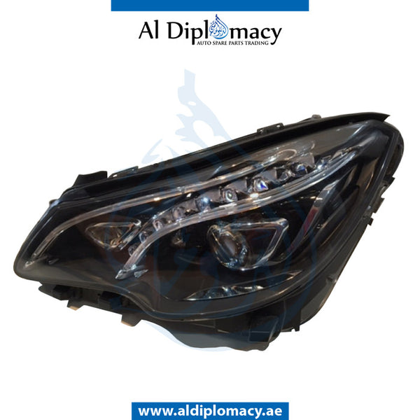 Left Headlight, DYNAMIC Led, COMPLETE for Mercedes-Benz E Class W207 (2009-2017) models, Part Number ATC-2078208561-CO
