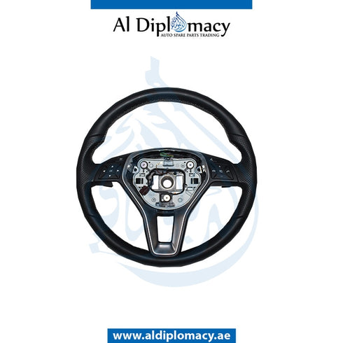 STEERING Wheel, BLACK for Mercedes-Benz C Class W204 (2007-2015) models, Part Number ATC-212 STEERING WHEEL 2014